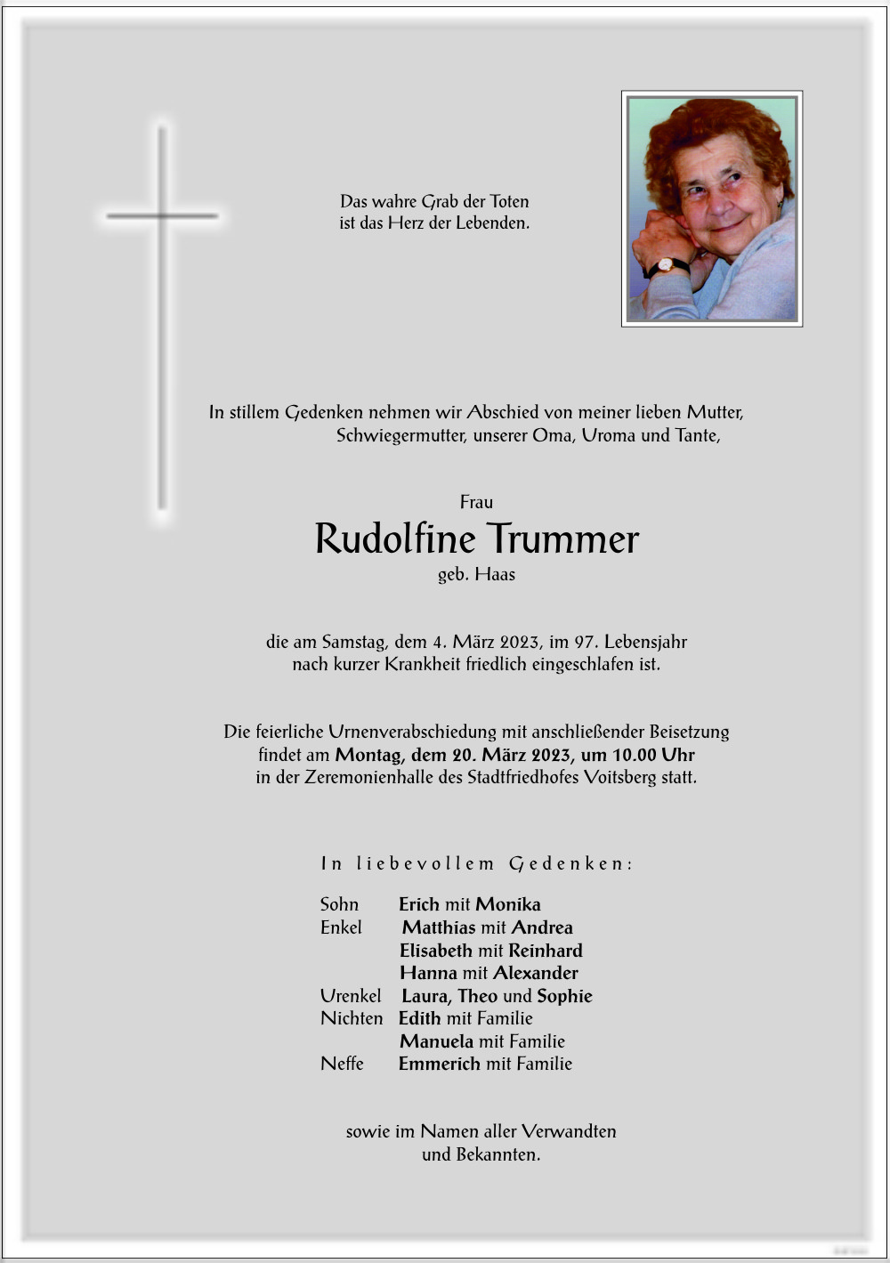 Parte Rudolfine Trummer