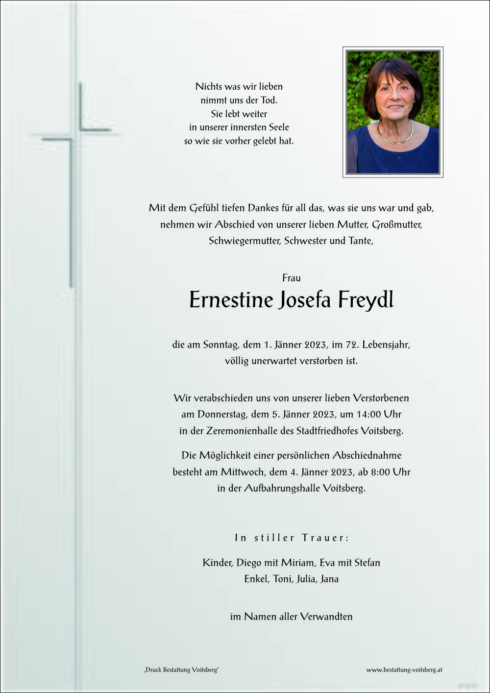 Ernestine Josefa Freydl