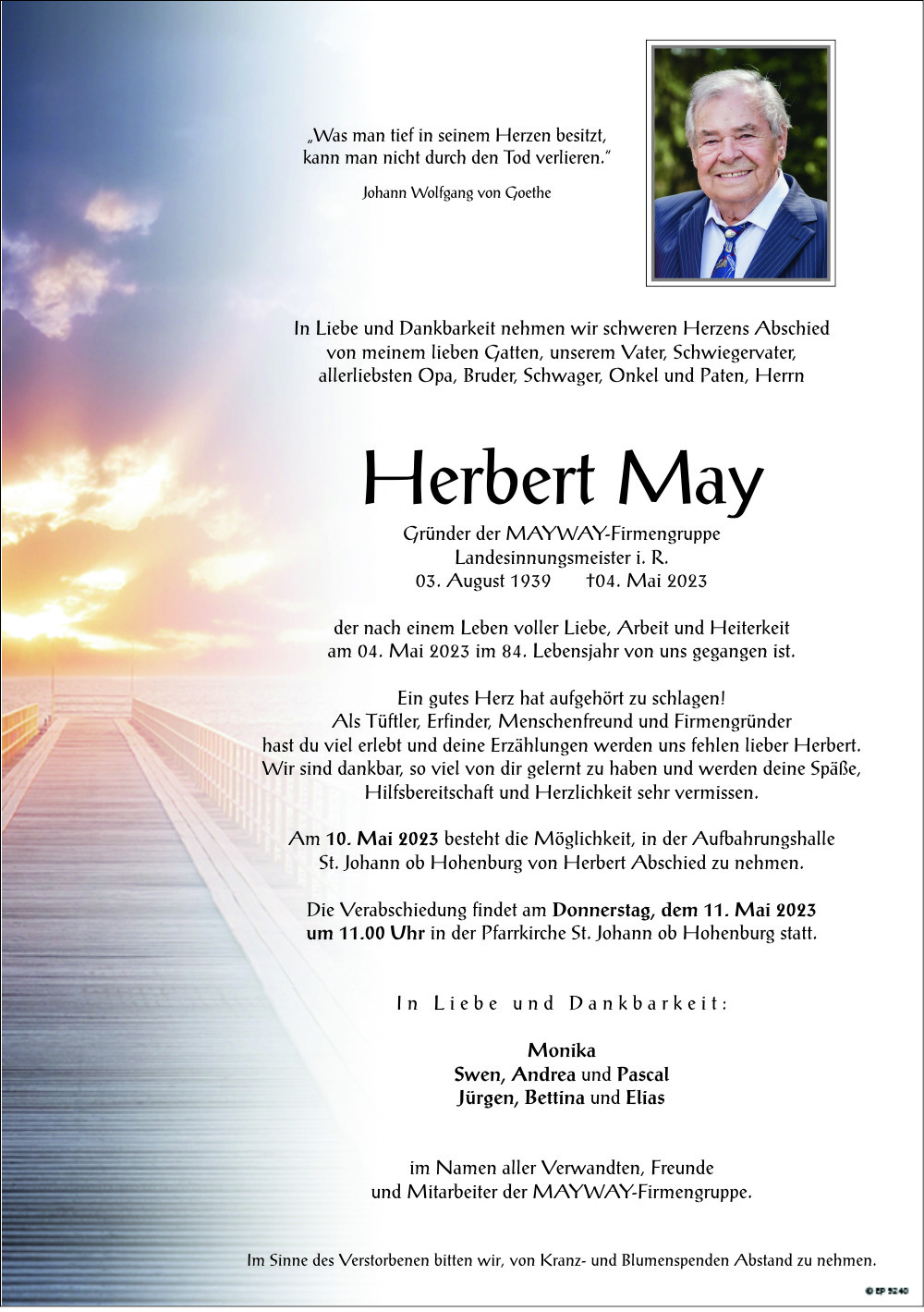 Herbert May